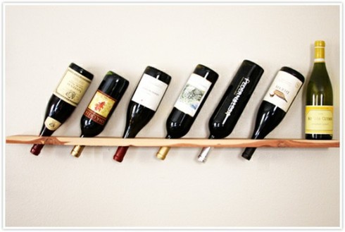 wine rack shelf