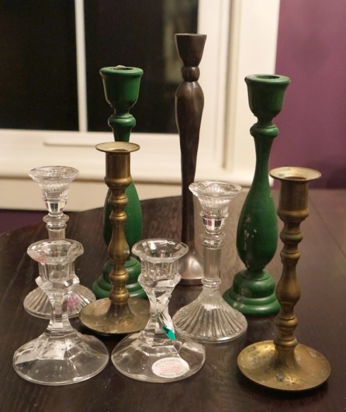candlestick collection before