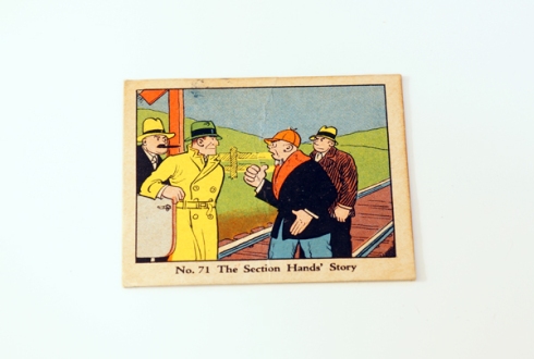 dick tracy card